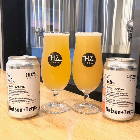 HAZY LABO Nelson + Terps 350ml缶 38℃発酵ver.