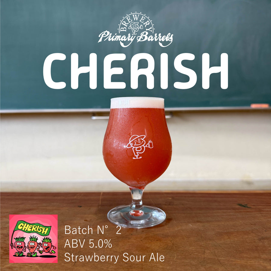 Primary Barrels CHERISH / Strawberry Sour Ale