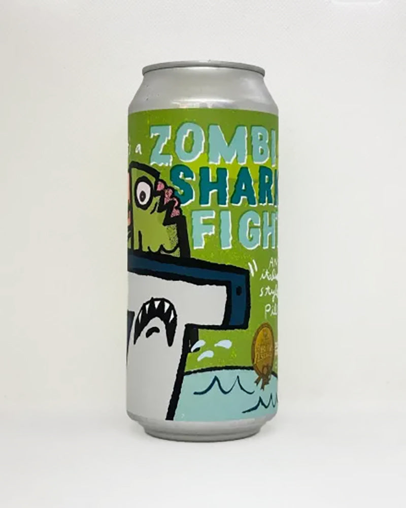 Green Cheek Beer Co Zombie Shark Fight Italian-Style Pilsner