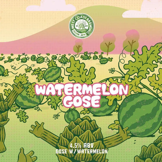 West Coast Brewing Watermelon Gose