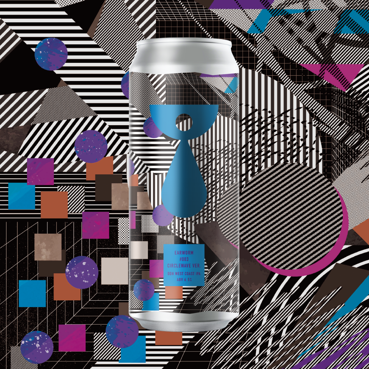 Teenage Brewing Earworm #003 Circlewave Ver.