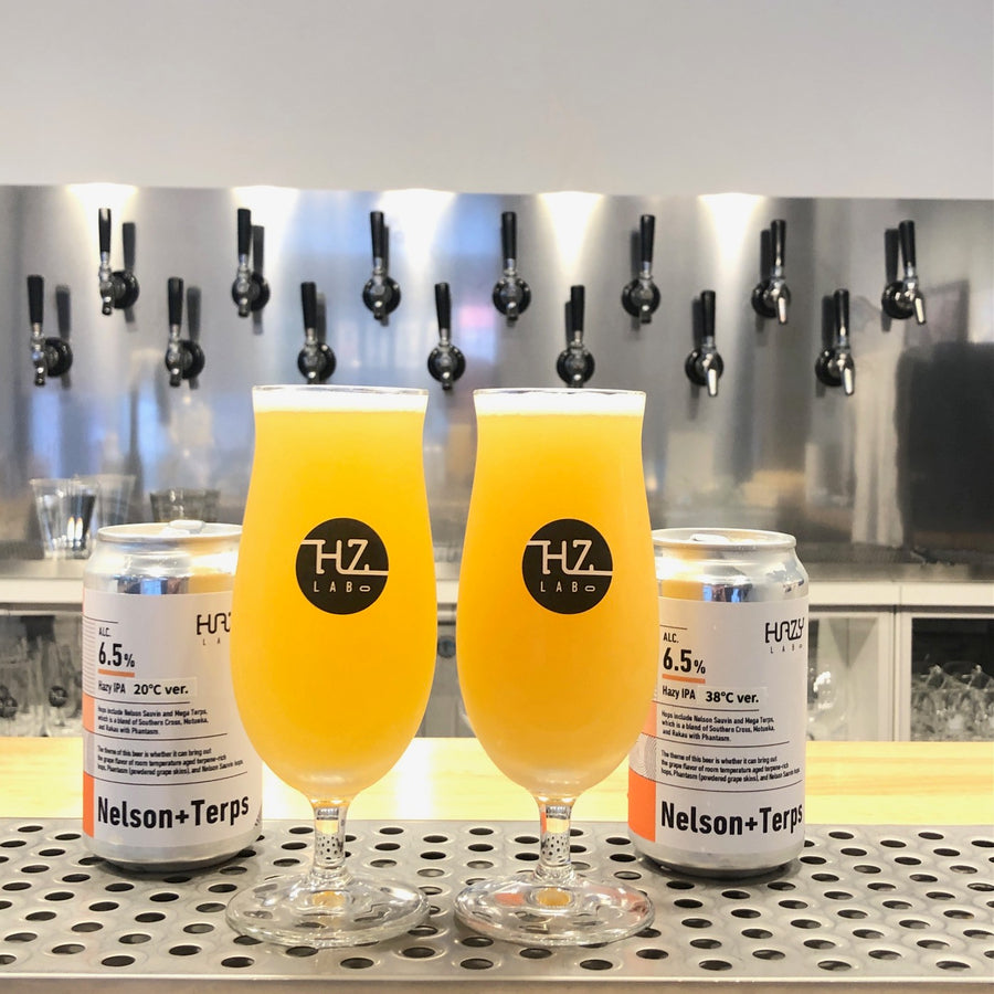 HAZY LABO Nelson + Terps 350ml缶　20℃発酵ver.