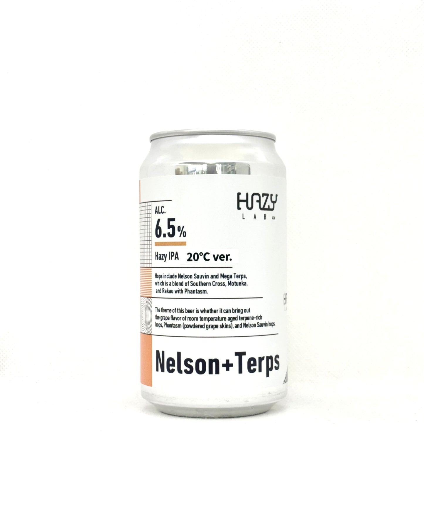 HAZY LABO Nelson + Terps 350ml缶　20℃発酵ver.