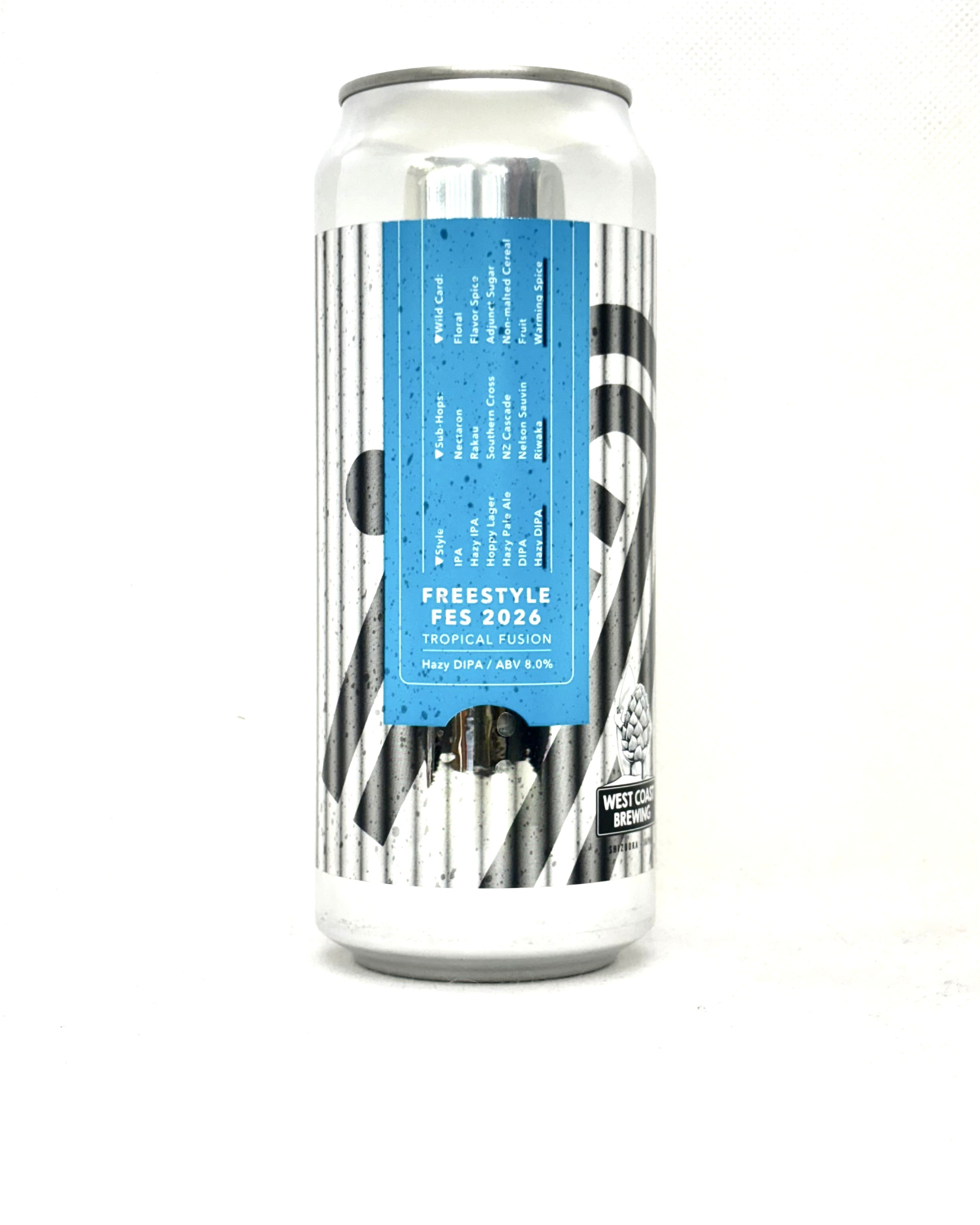 West Coast Brewing Freestyle Fes 2026 Hazy DIPA w/Spice – クラフト