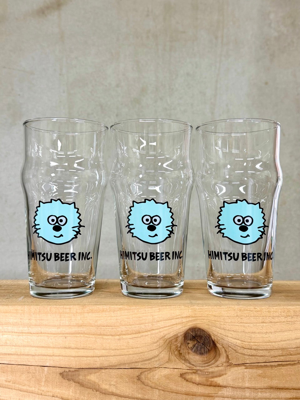 ひみつビール　パイントグラス473ml