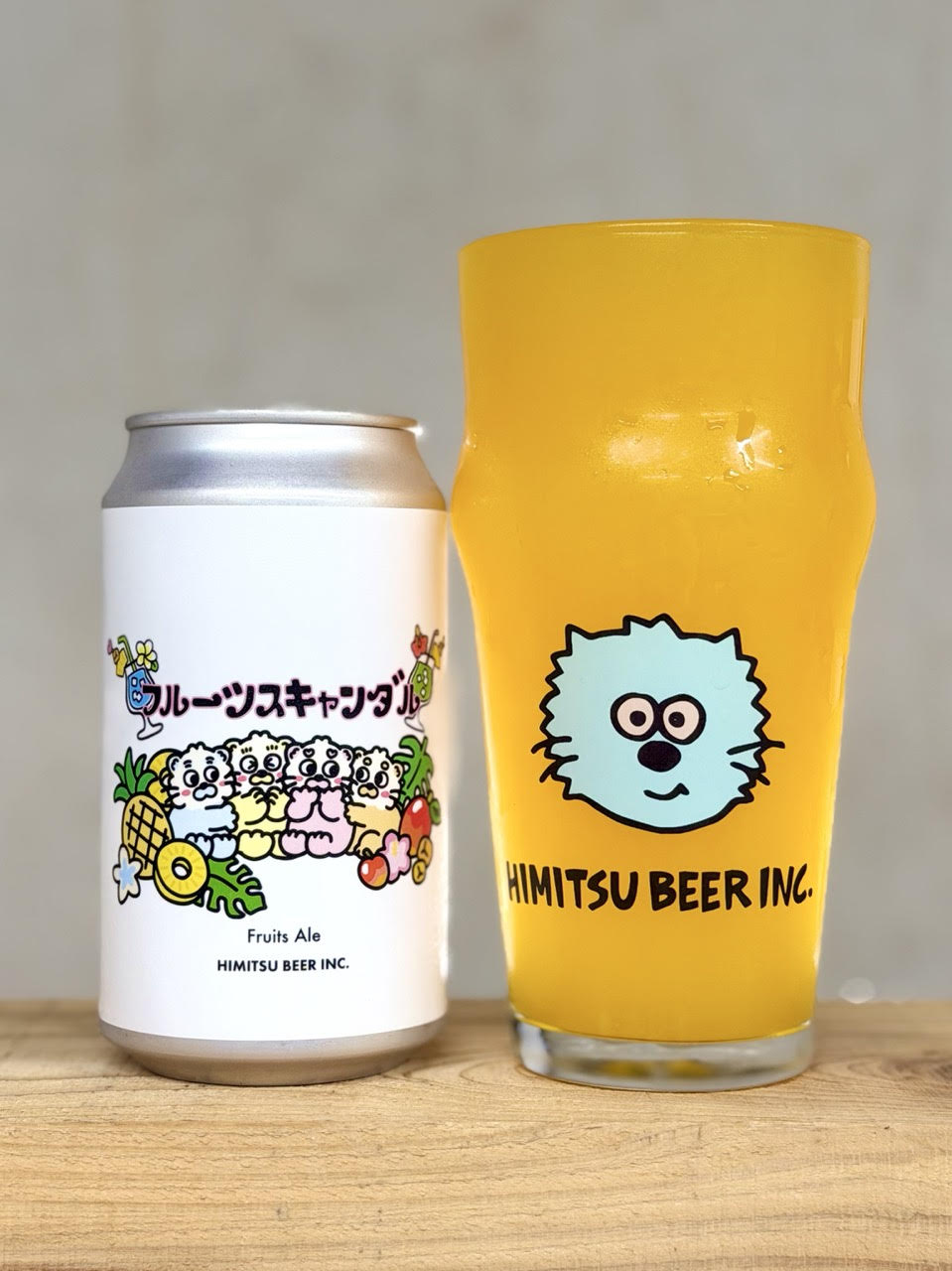 ひみつビール　フルーツスキャンダル